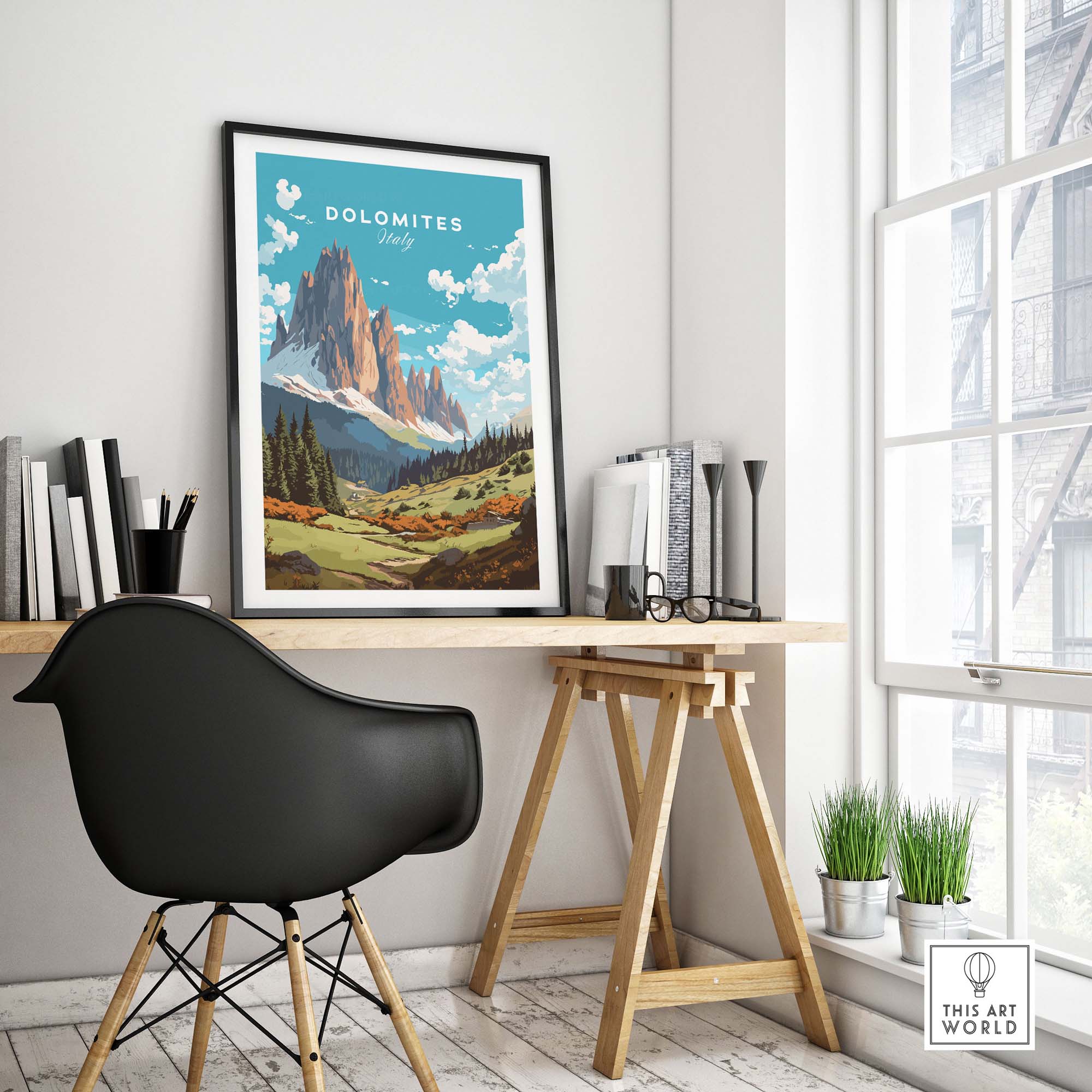 Dolomites Poster