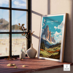 Dolomites Poster