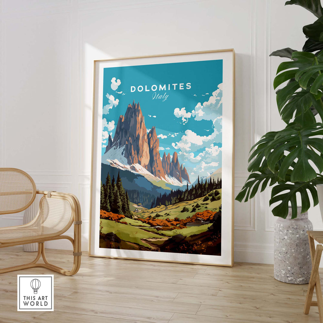 Dolomites Poster