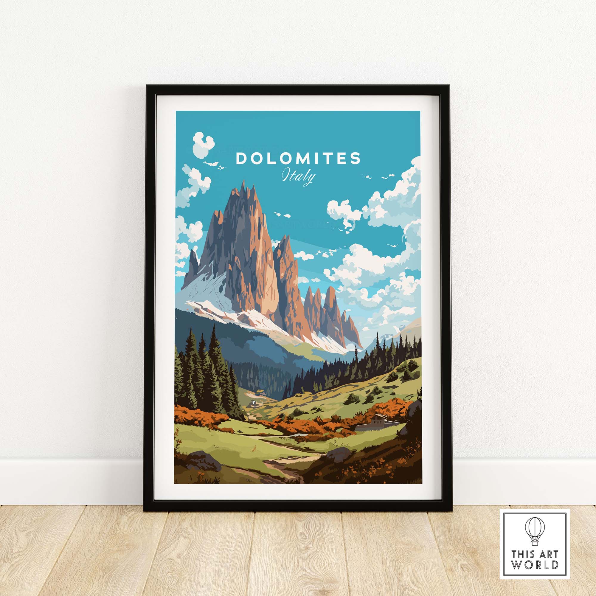 Dolomites Poster