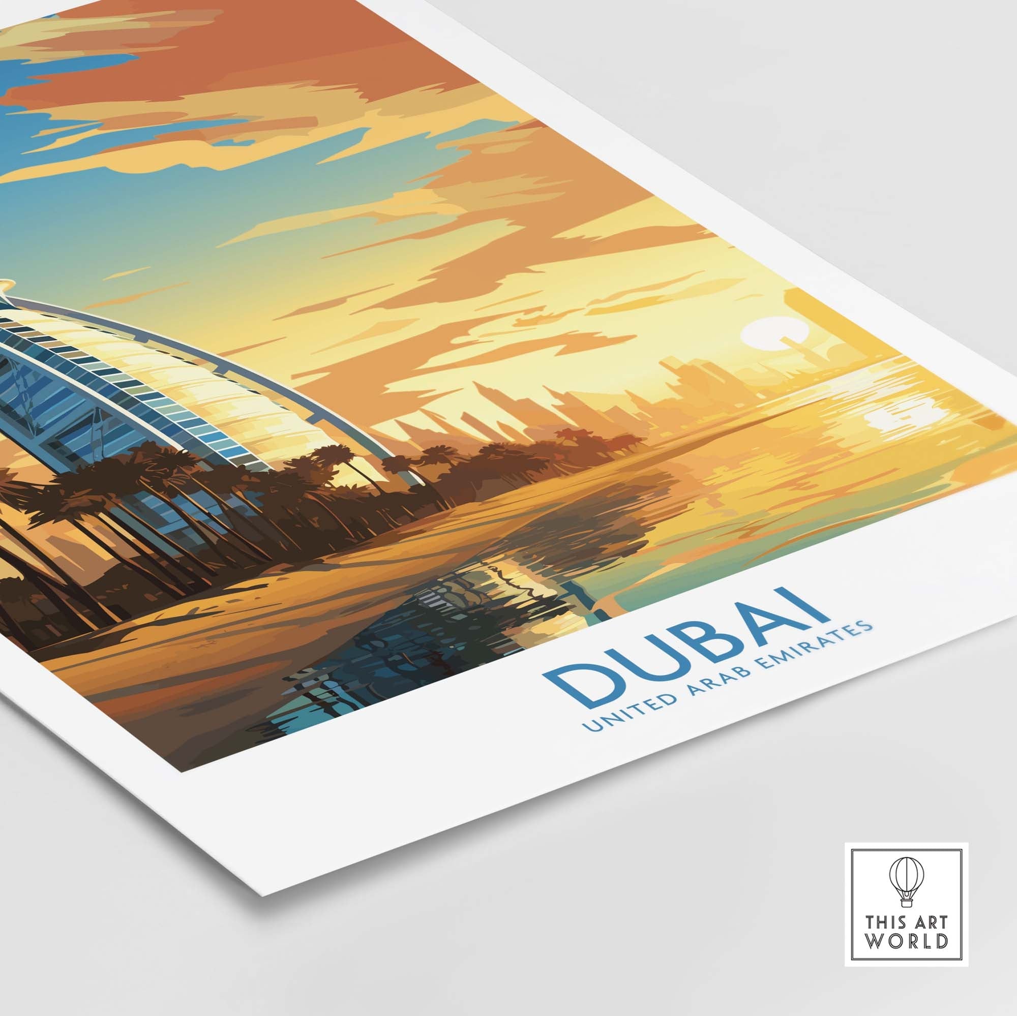 Dubai Print
