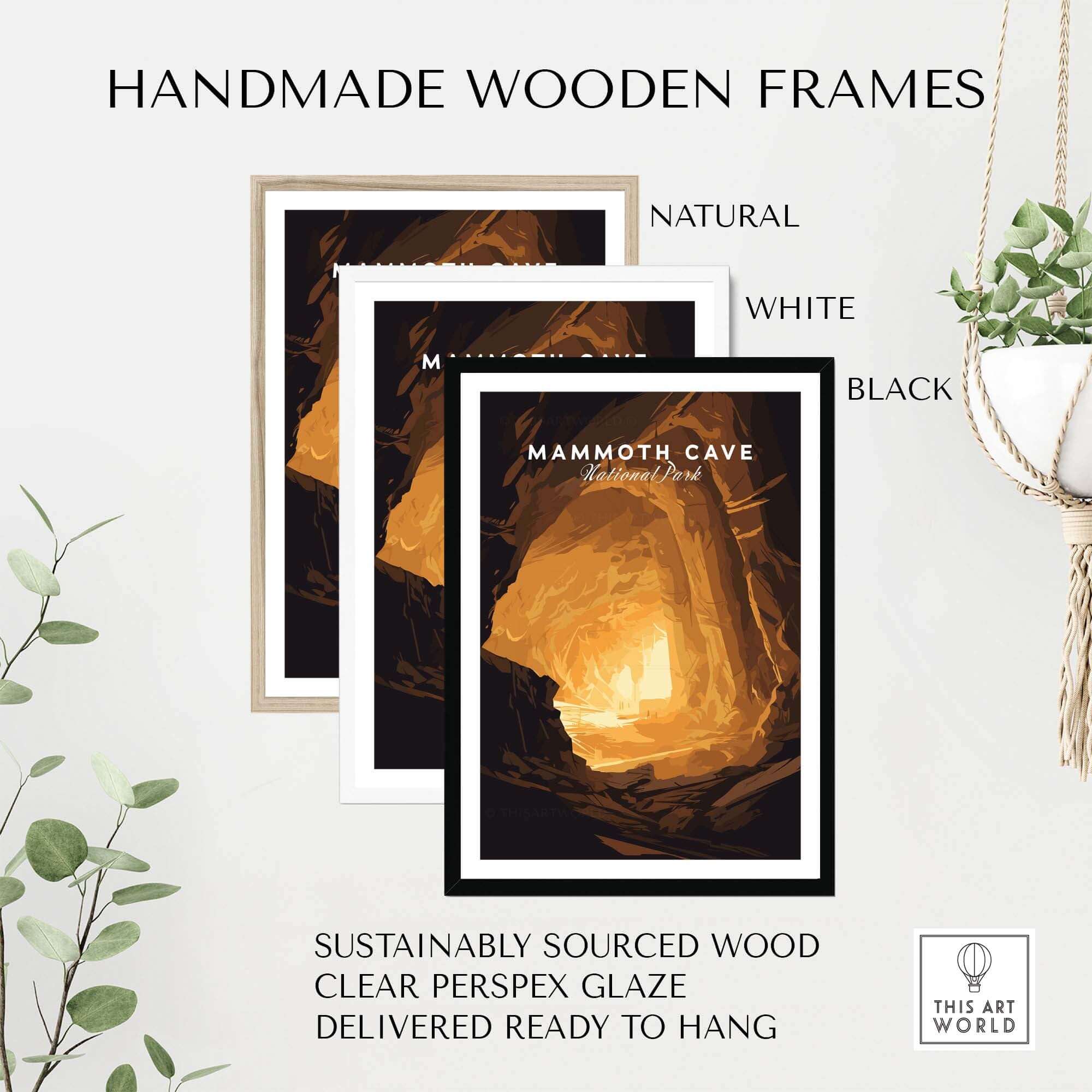 Mammoth Cave National Park Poster