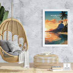 Le Morne Mauritius Poster