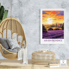 Aix-en-Provence Art Print