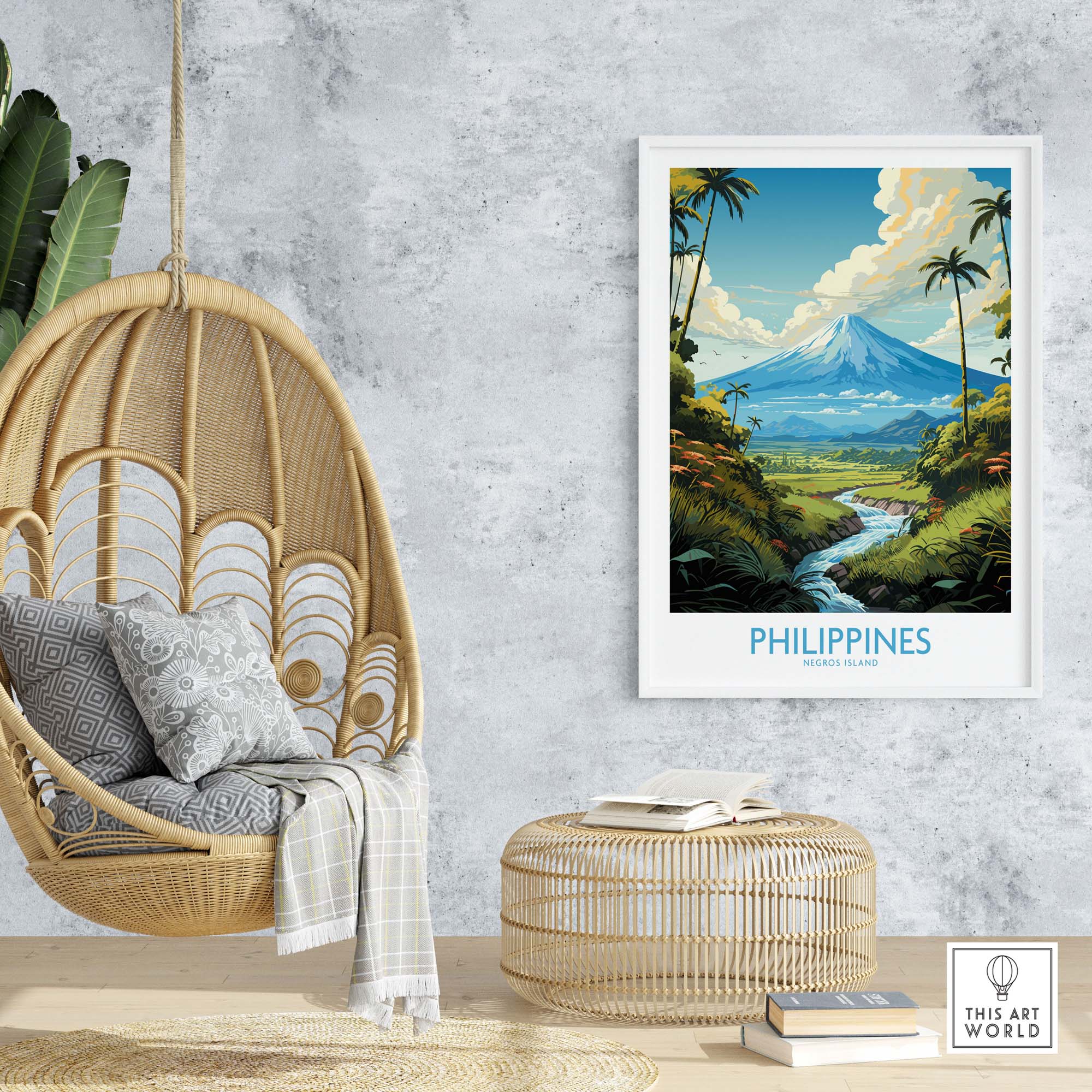 Negros Island Philippines Print