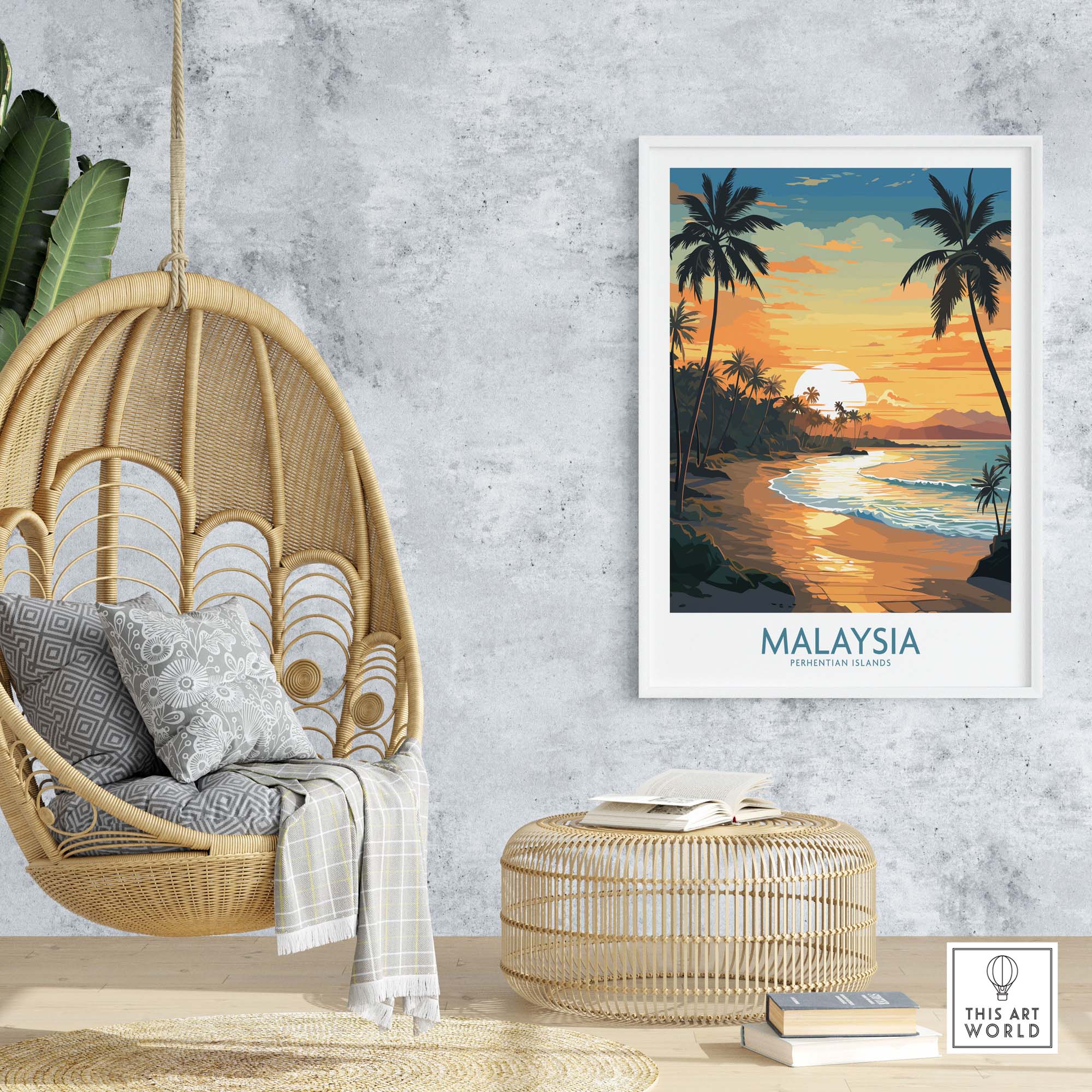 Malaysia Poster of Perhentian Islands