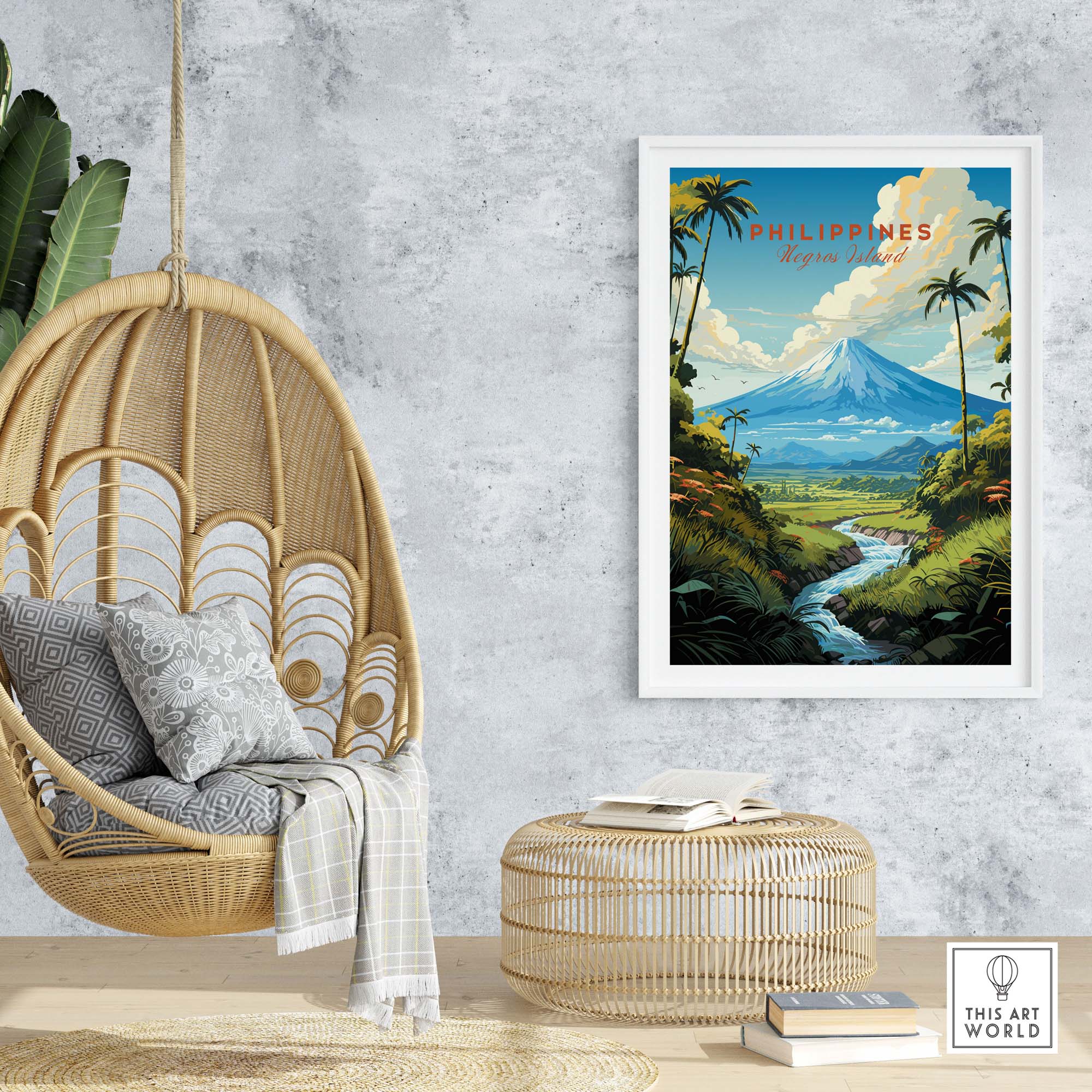 Negros Island Philippines Poster