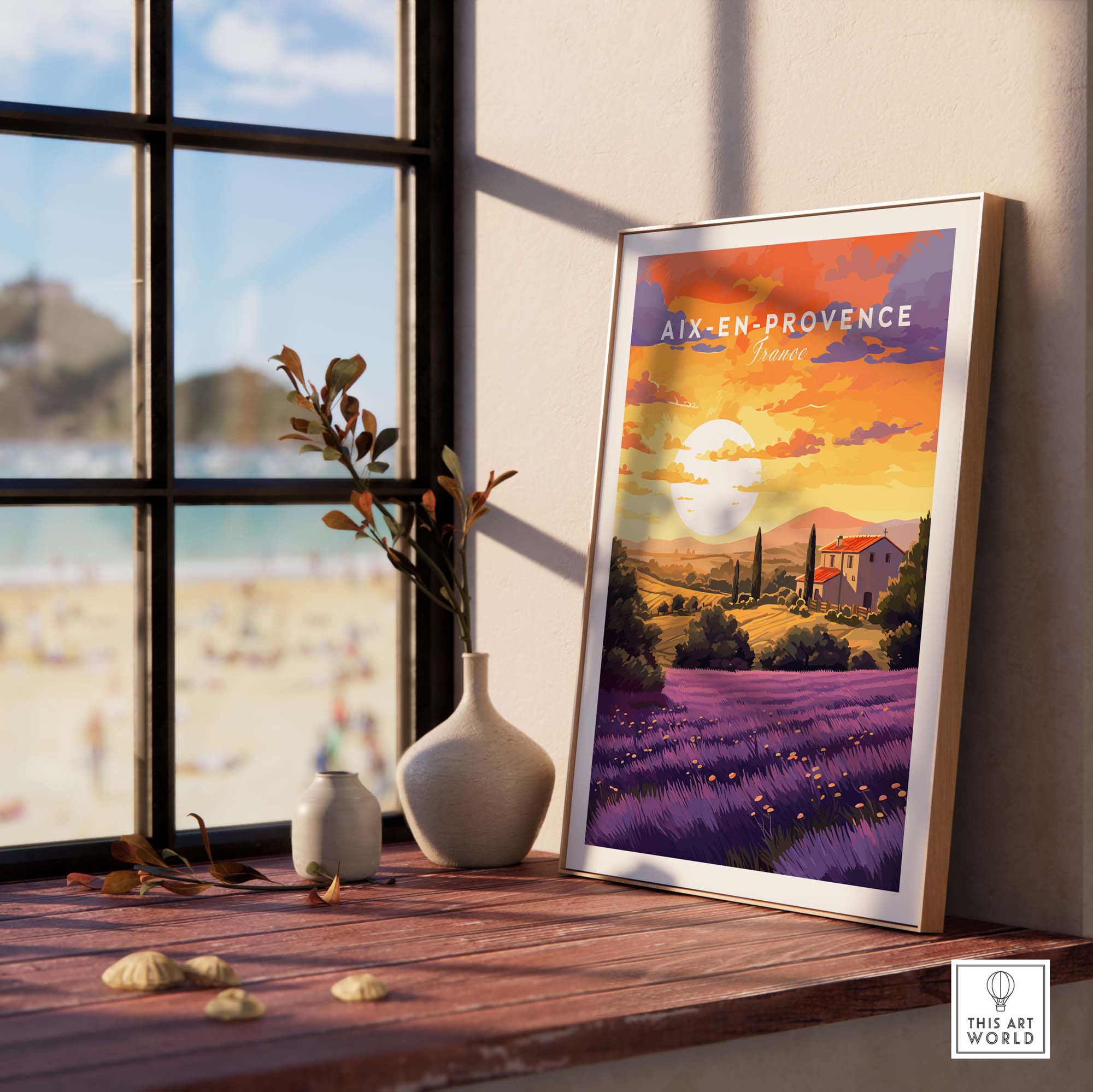 Aix-en-Provence Print