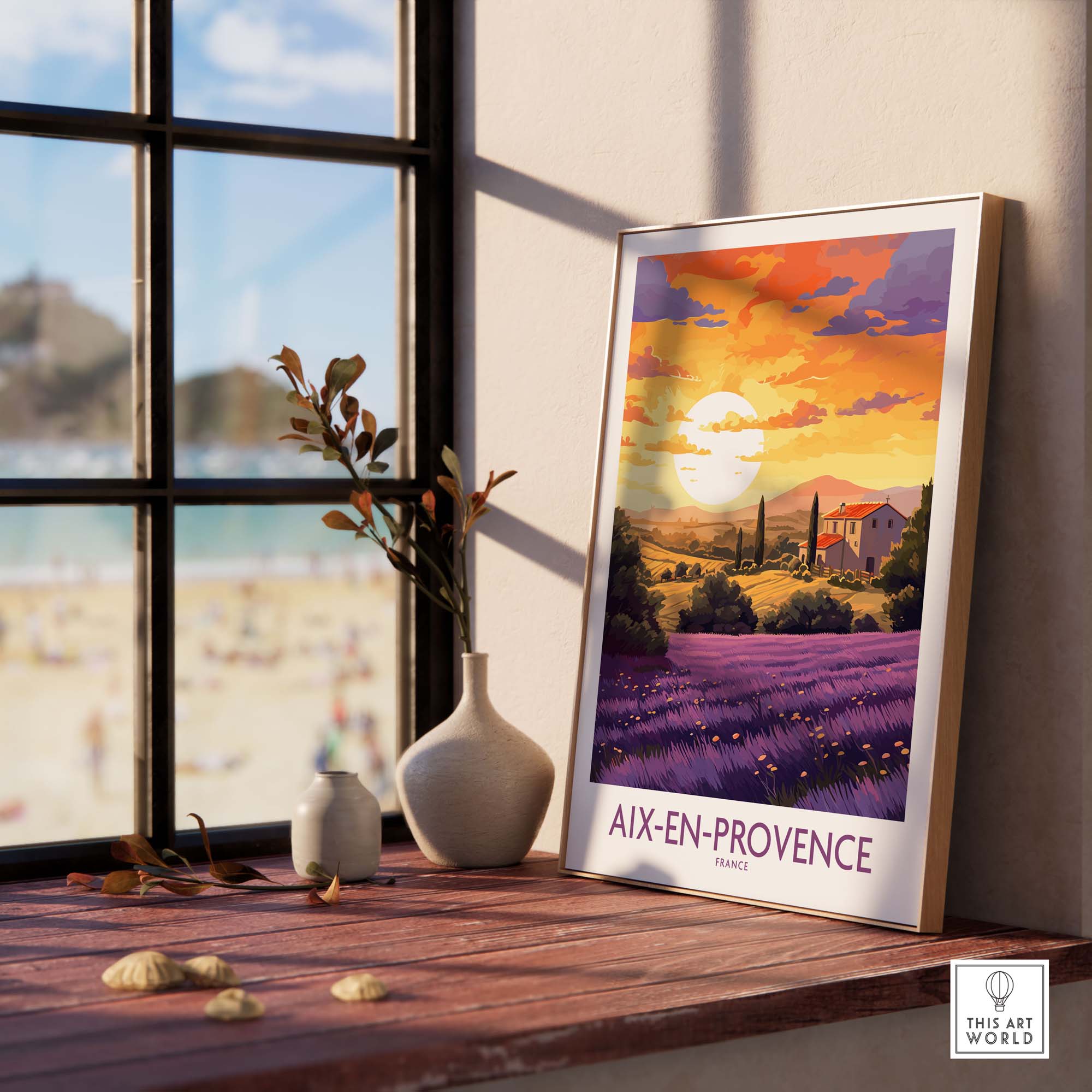Aix-en-Provence Art Print