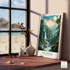 Philippines Negros Island Poster