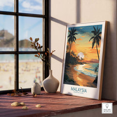 Malaysia Poster of Perhentian Islands