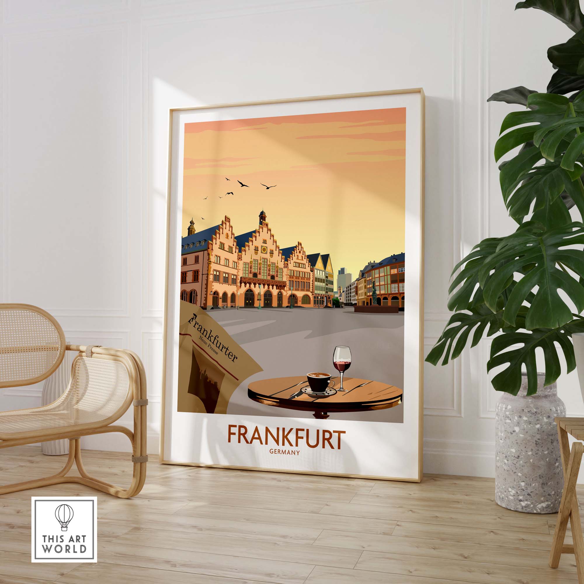 Frankfurt Print