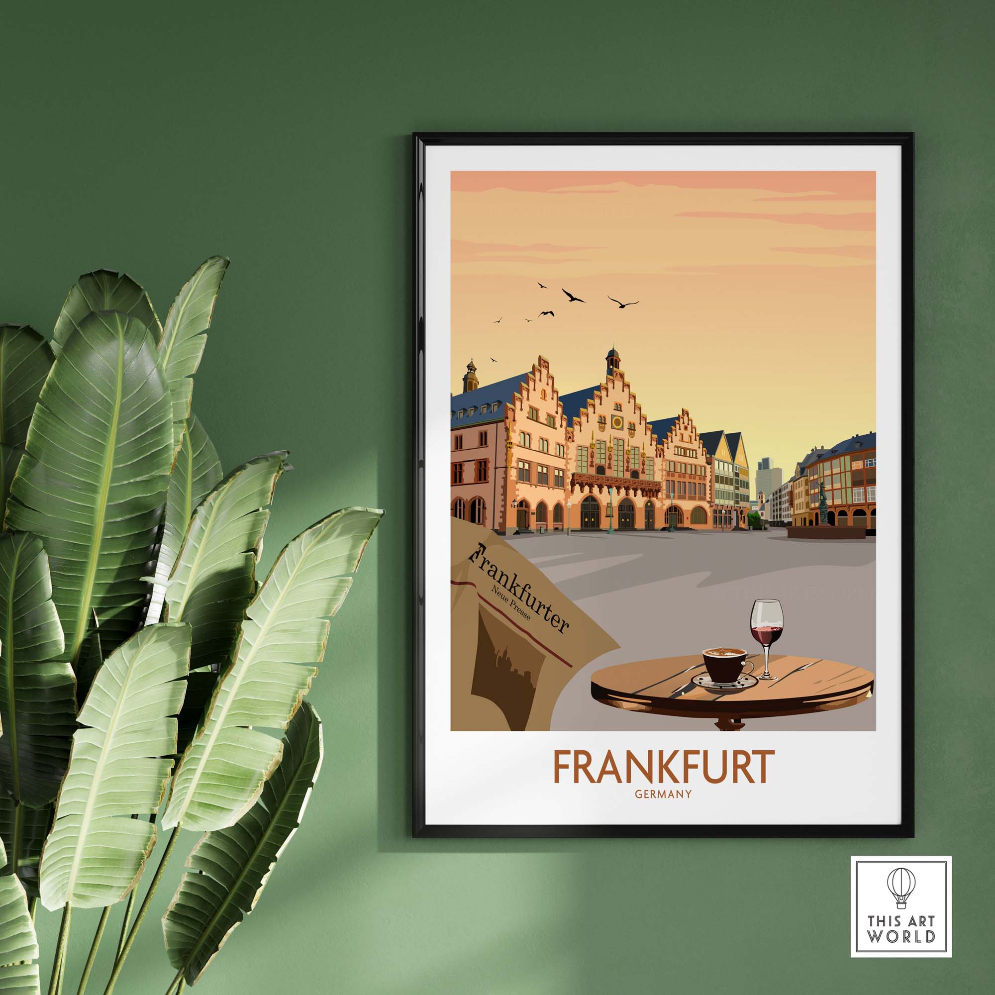 Frankfurt Print