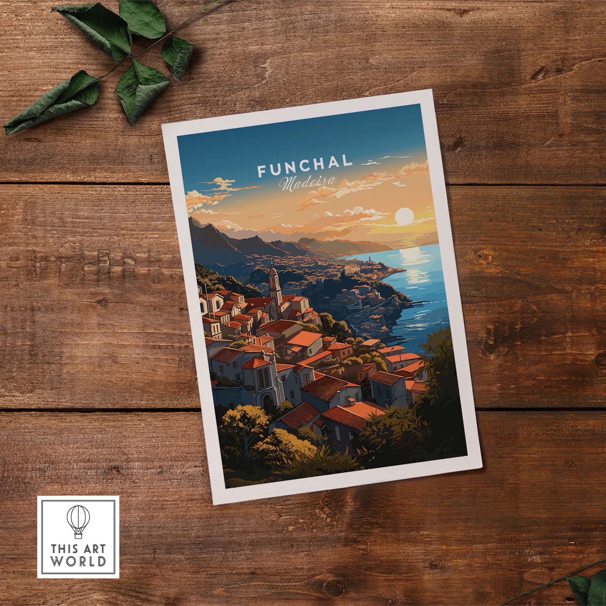Funchal Madeira Art Print
