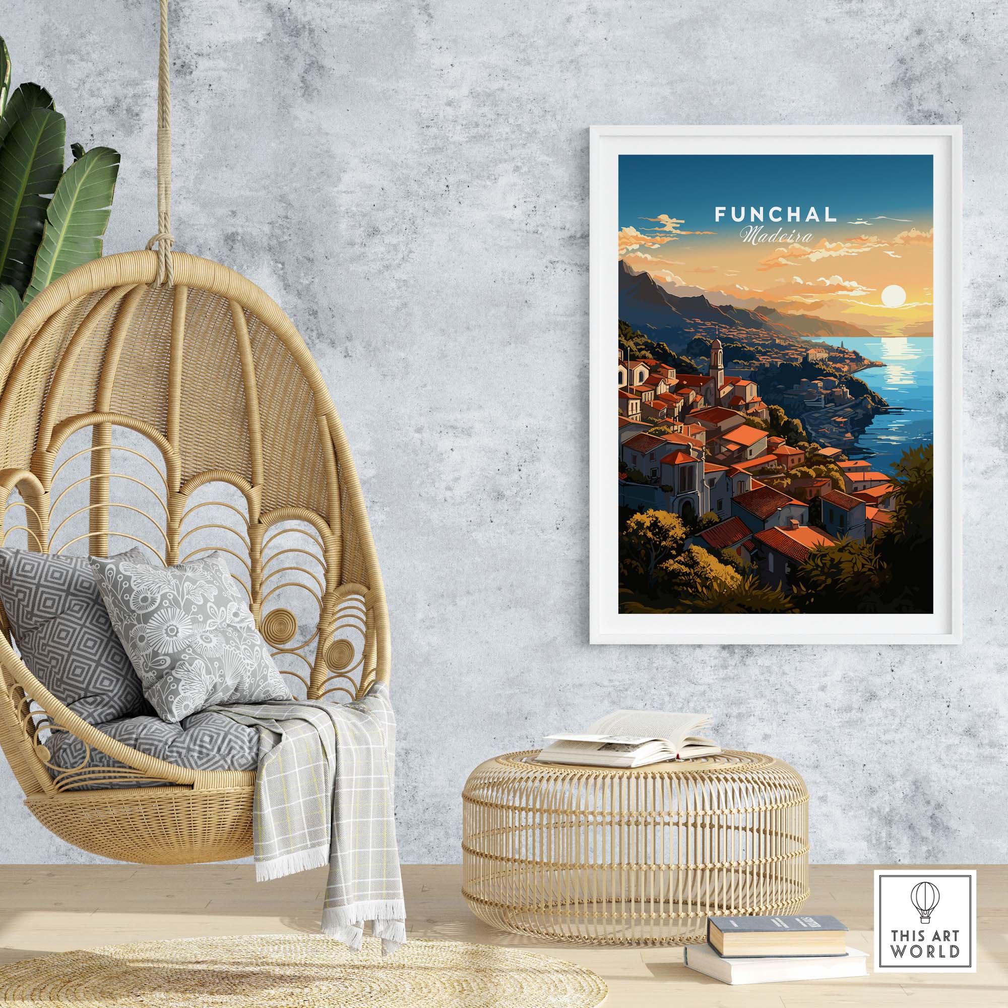 Funchal Madeira Art Print