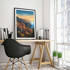 Funchal Madeira Art Print