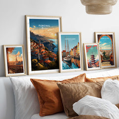 Funchal Madeira Art Print