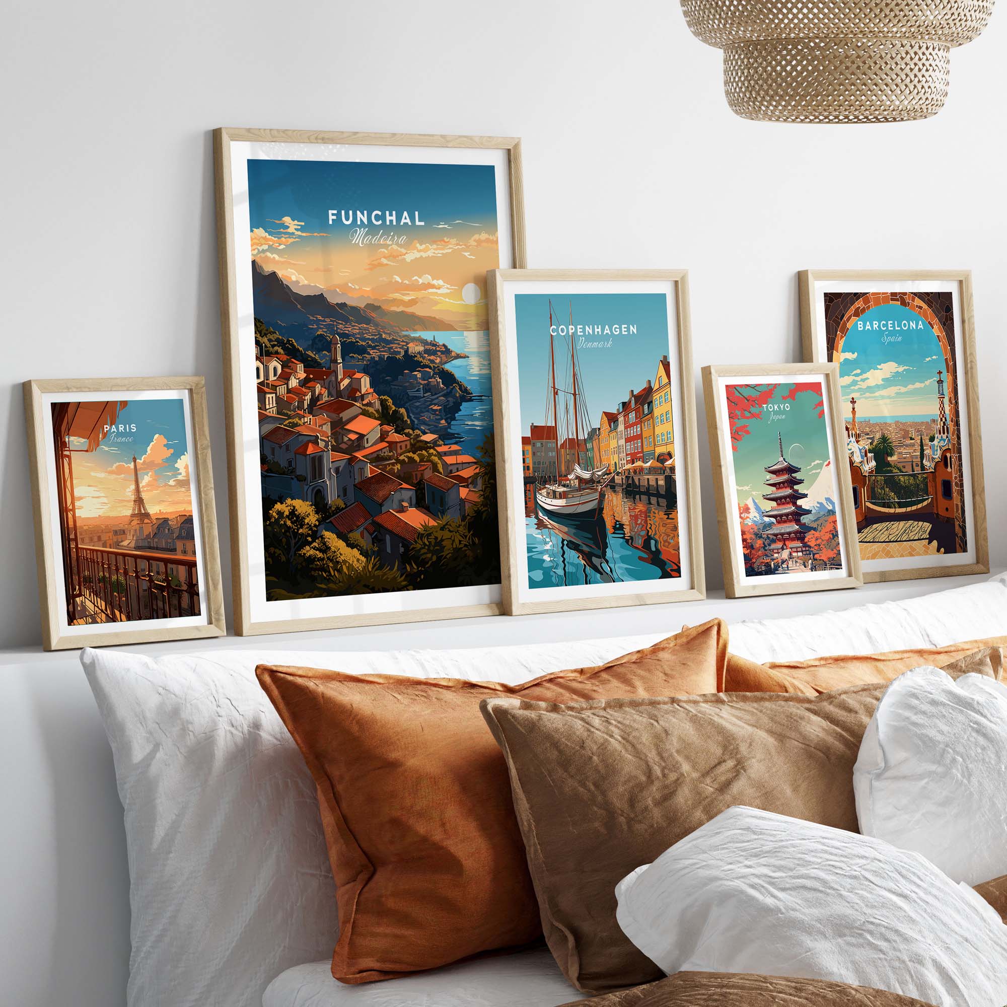 Funchal Madeira Art Print