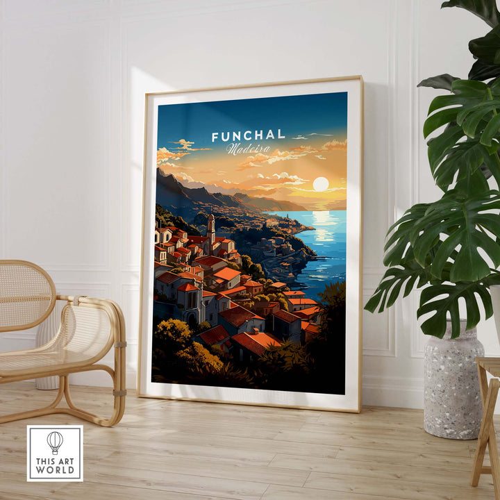 Funchal Madeira Art Print