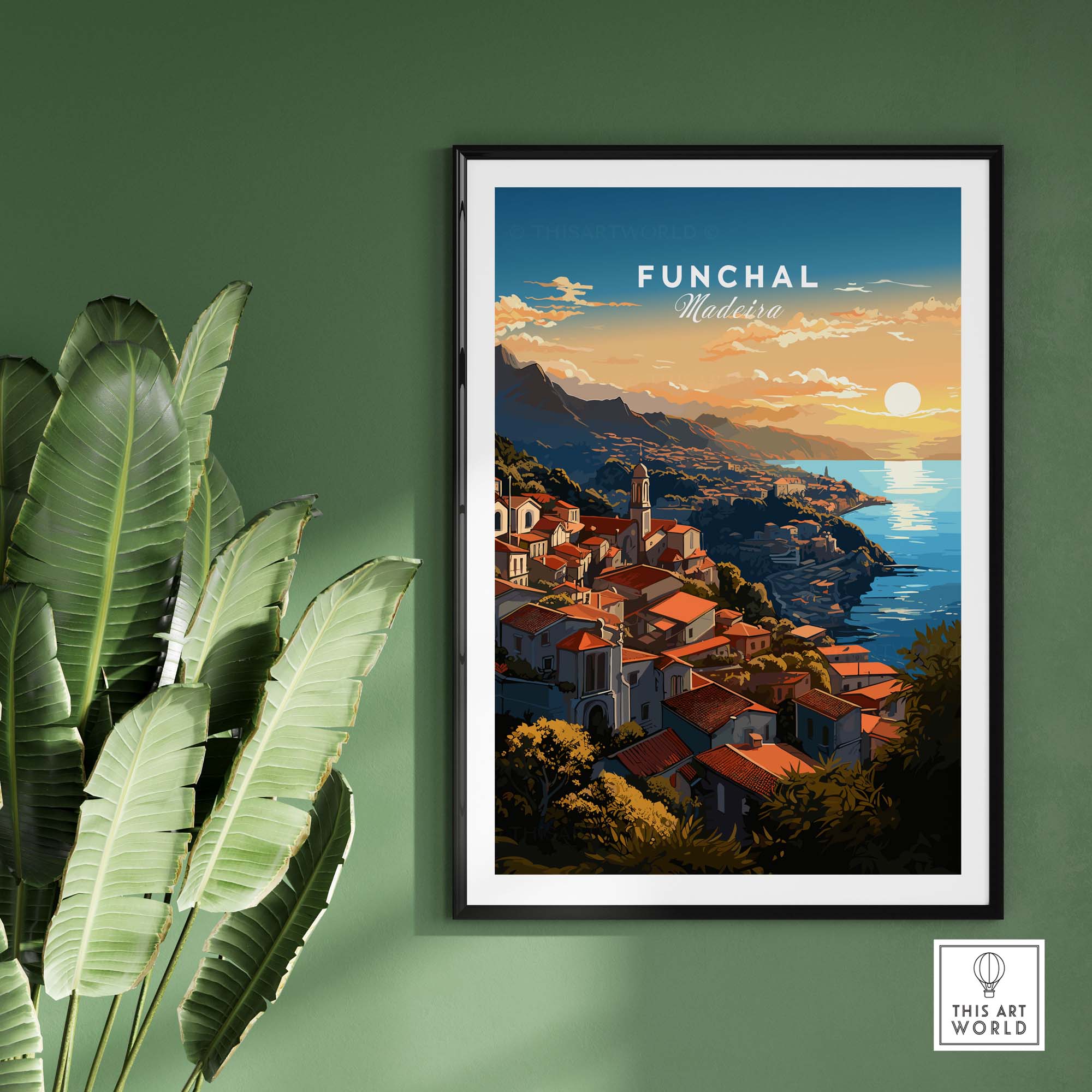 Funchal Madeira Art Print