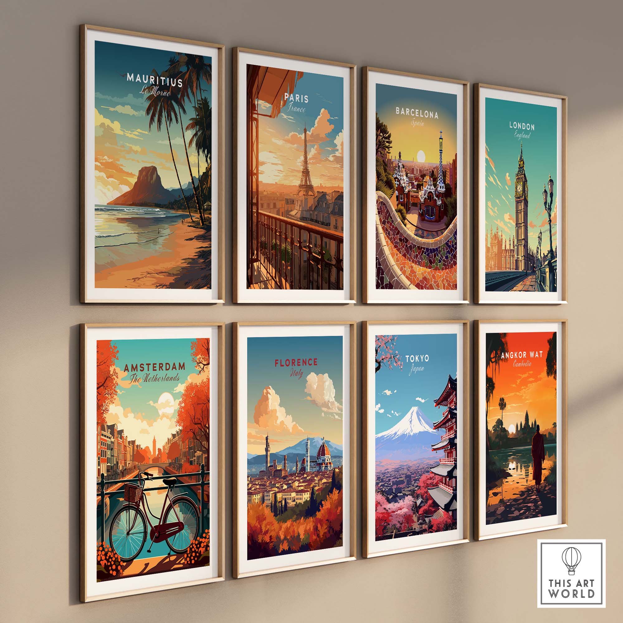 Mauritius Le Morne Poster