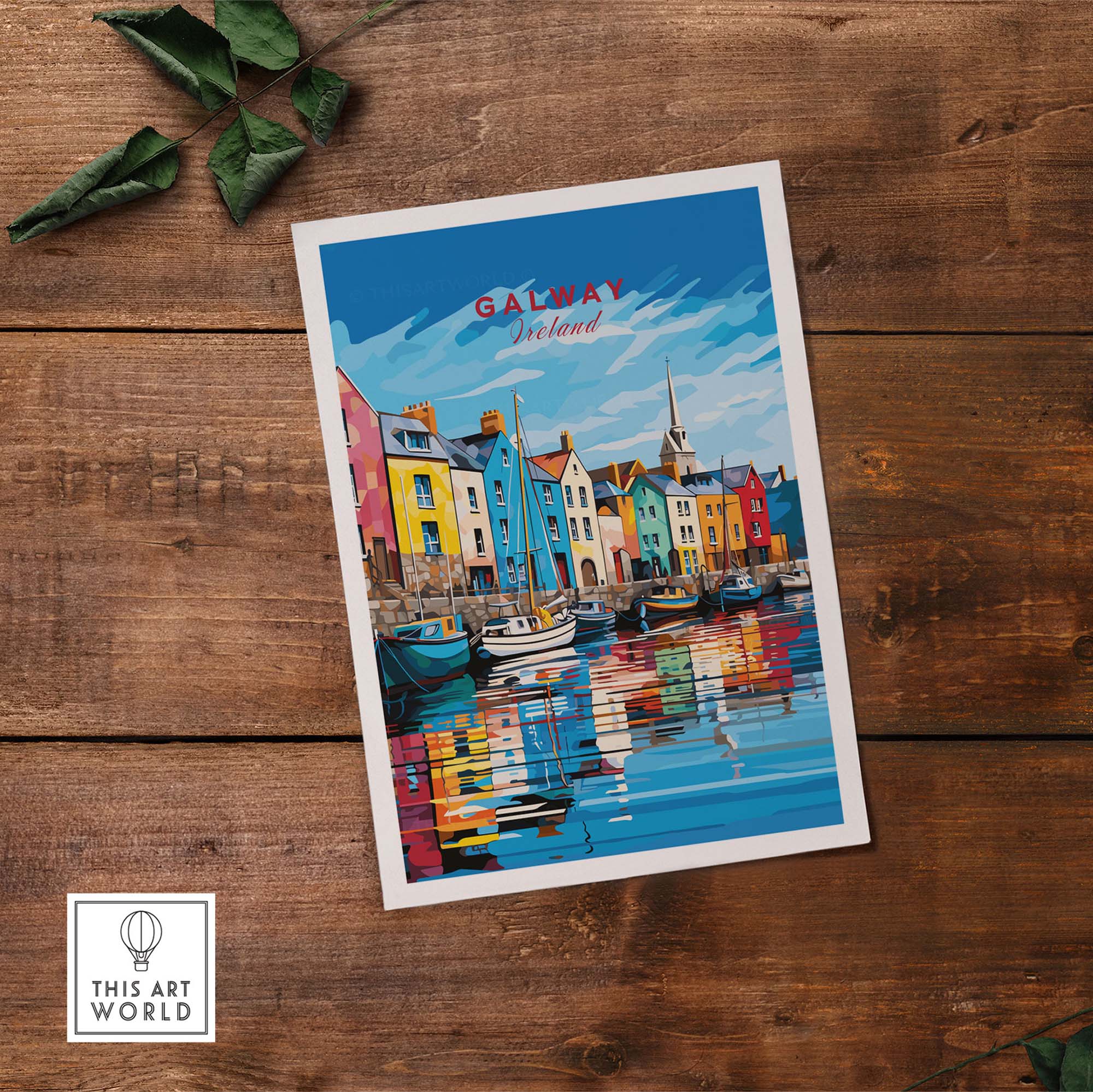 Galway Travel Print
