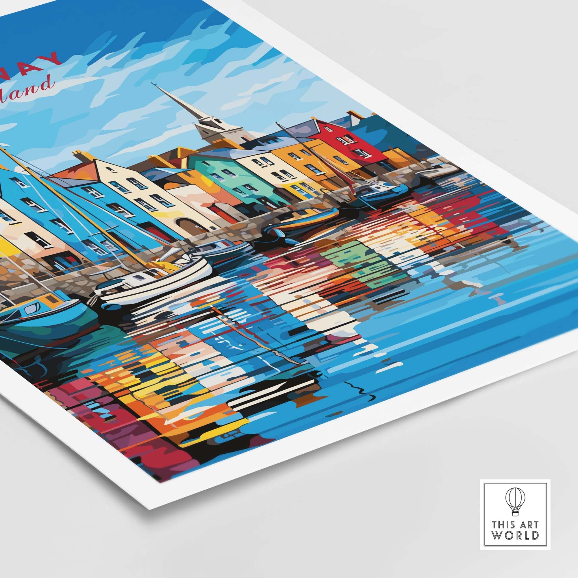 Galway Travel Print