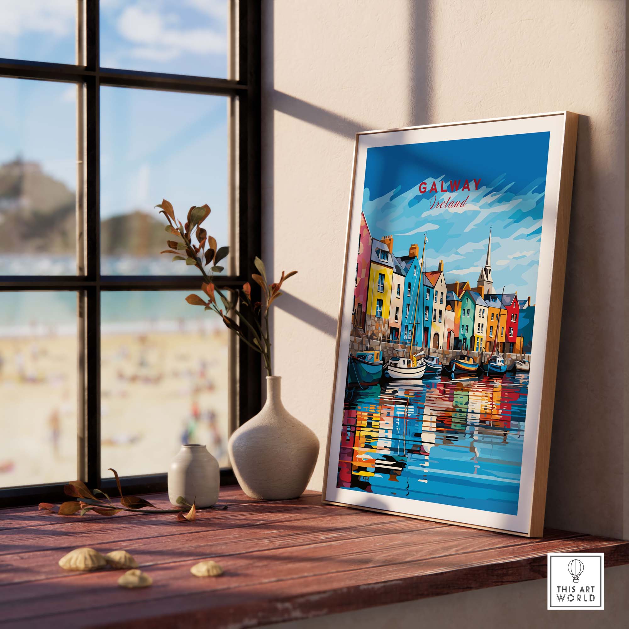 Galway Travel Print