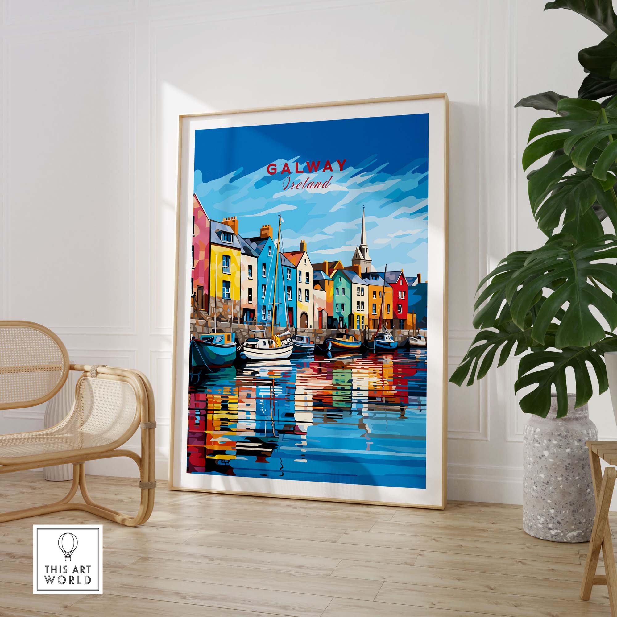 Galway Travel Print