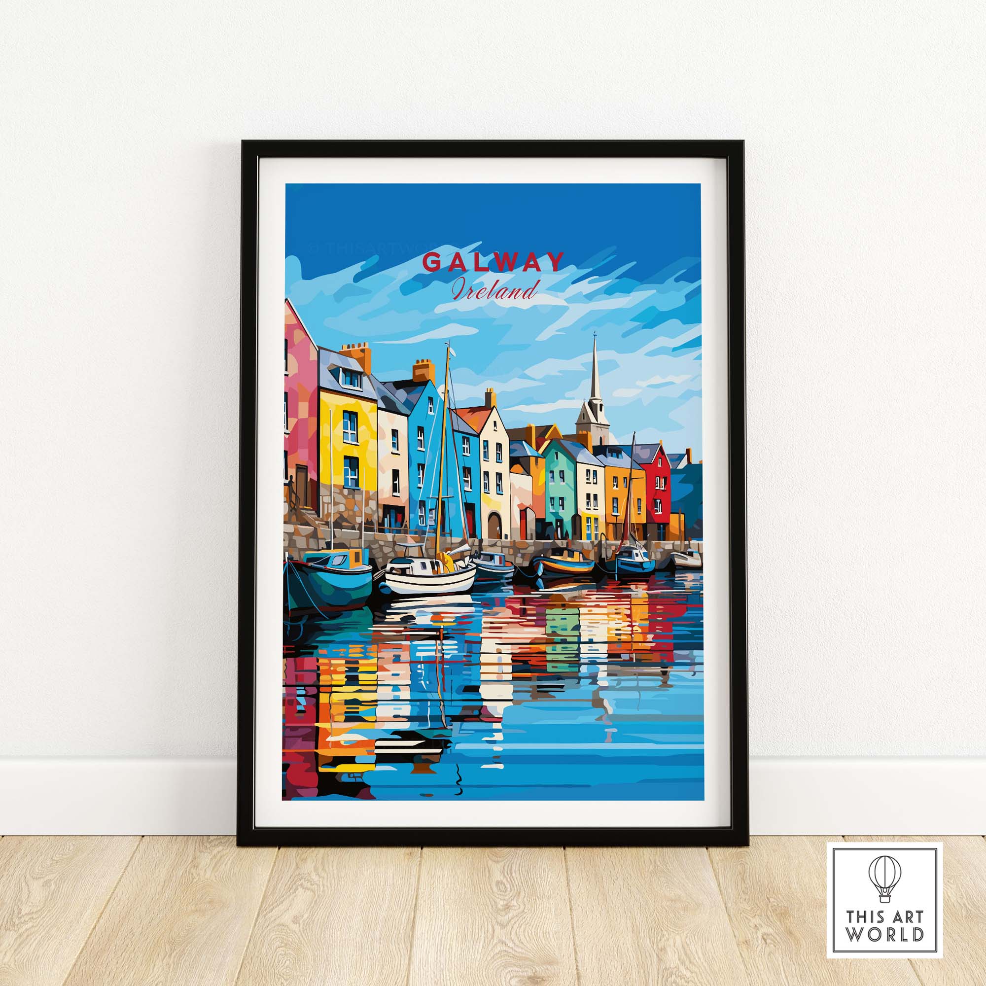 Galway Travel Print