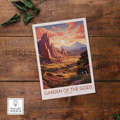 Garden of the Gods Poster