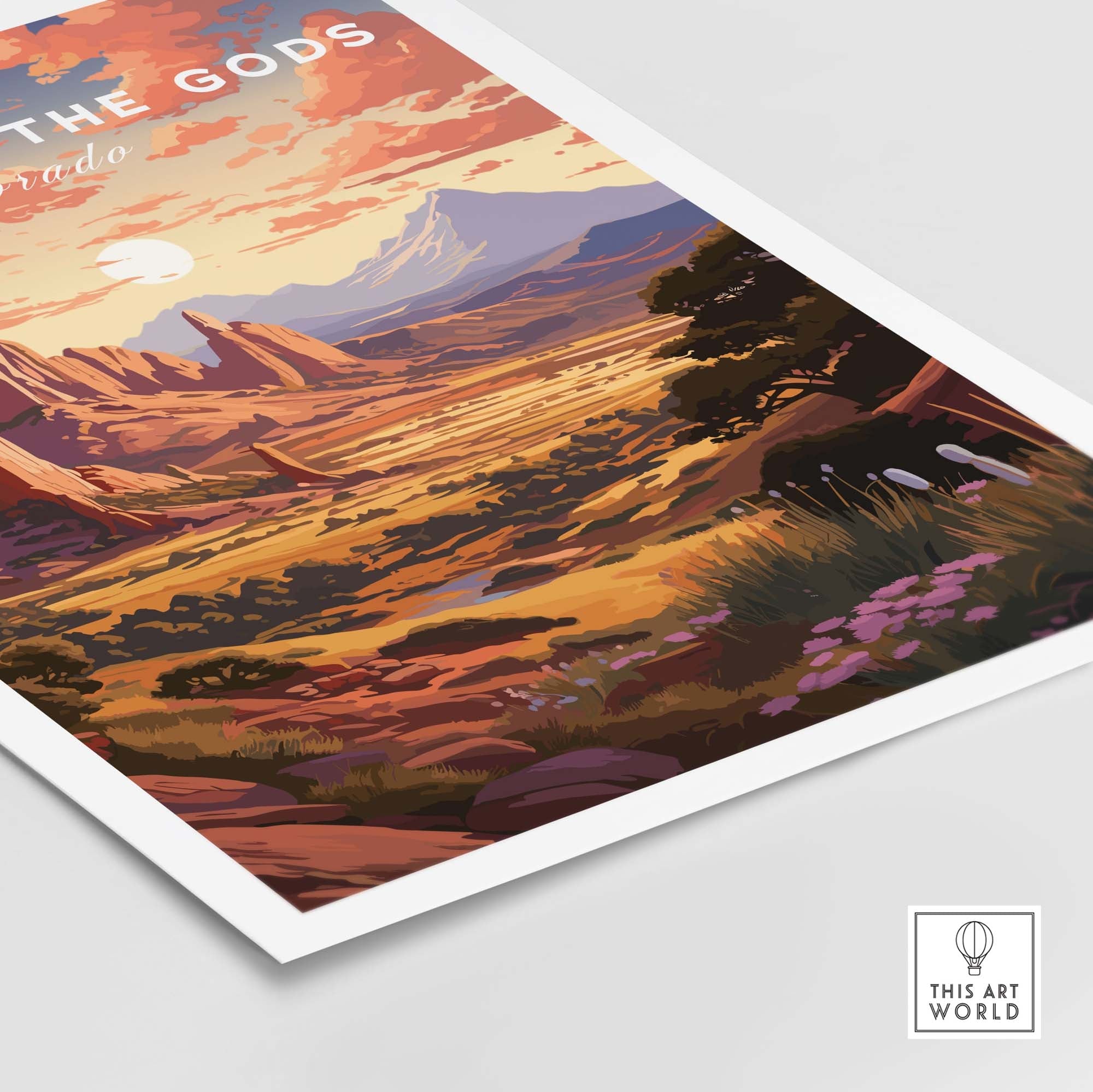 Garden of the Gods Wall Art