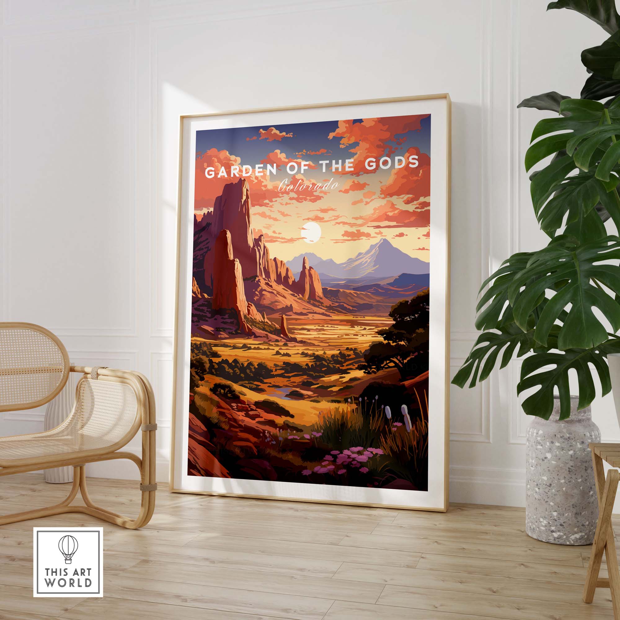 Garden of the Gods Wall Art
