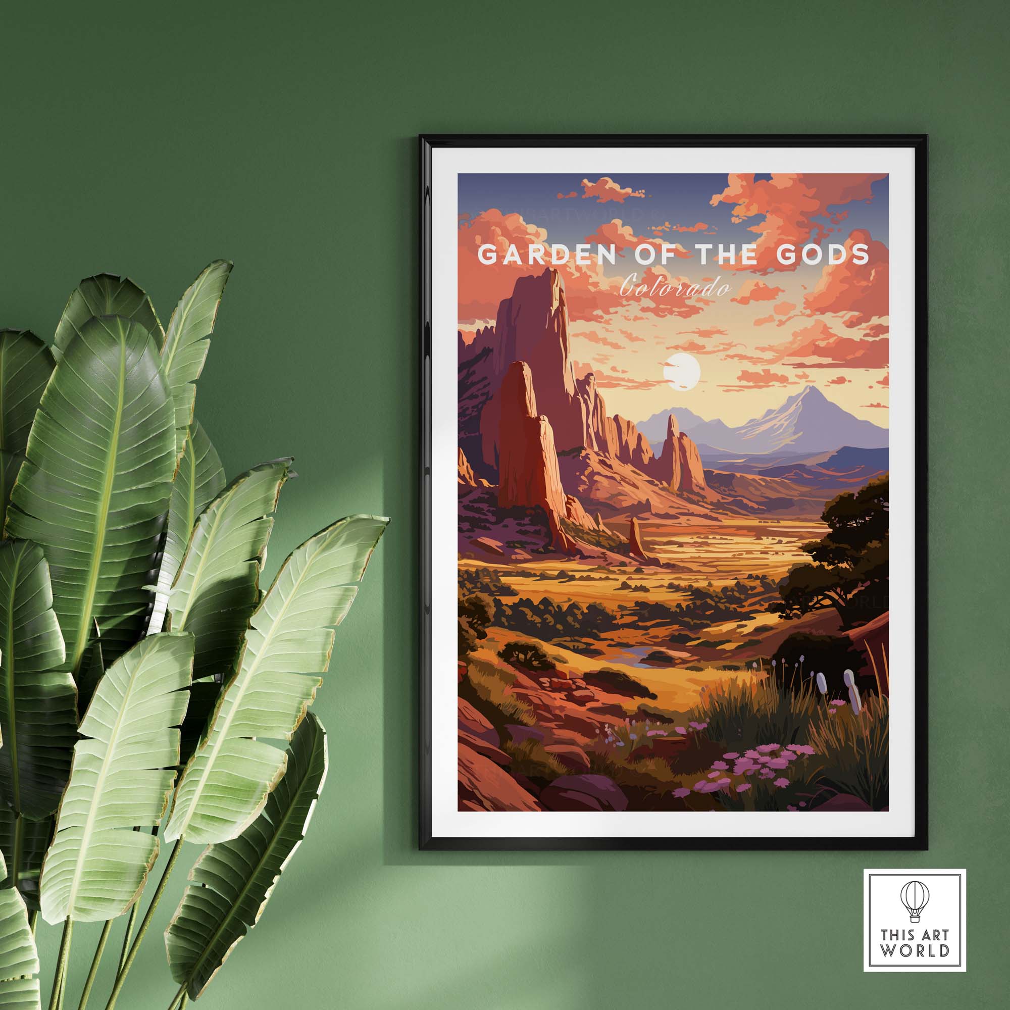 Garden of the Gods Wall Art