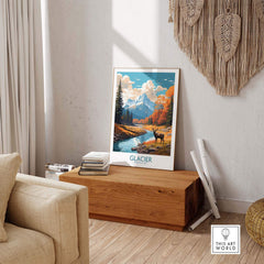 Glacier National Park Montana Poster