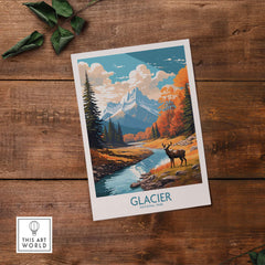 Glacier National Park Montana Poster