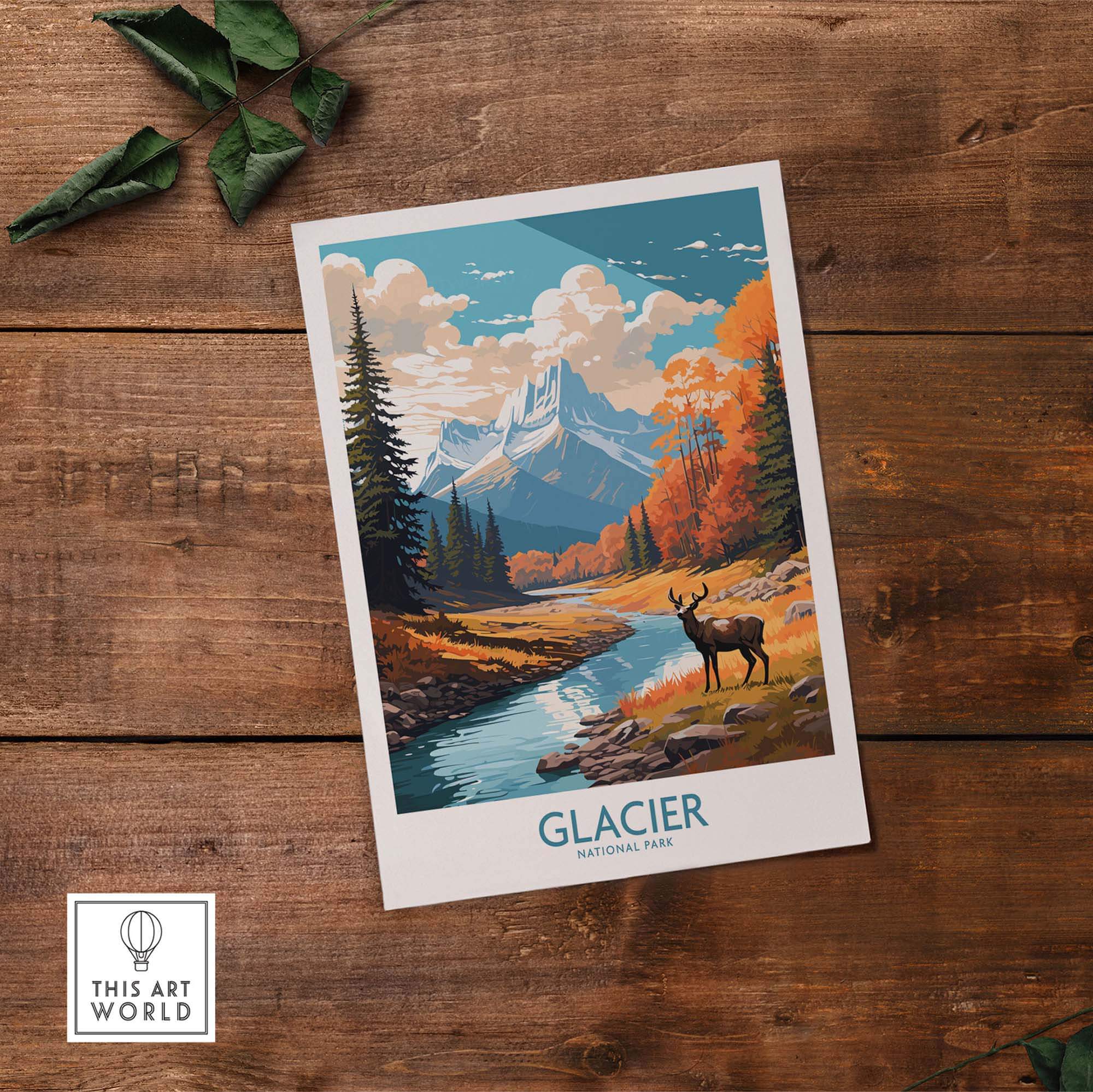 Glacier National Park Montana Poster