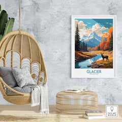 Glacier National Park Montana Poster
