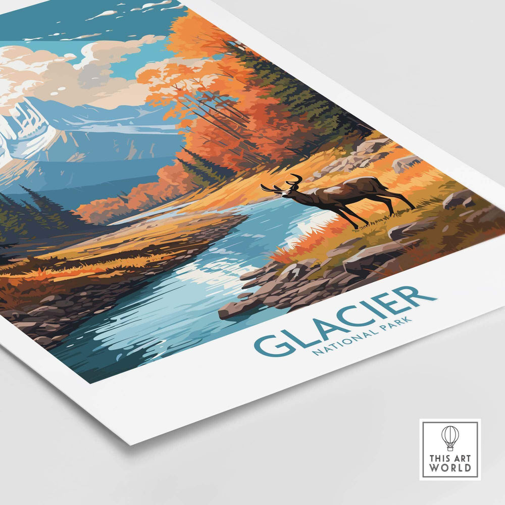 Glacier National Park Montana Poster