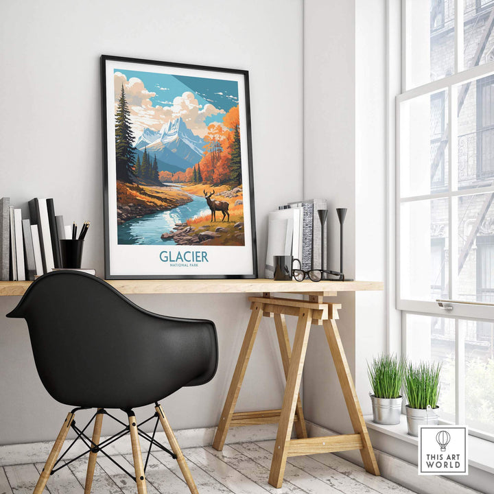 Glacier National Park Montana Poster