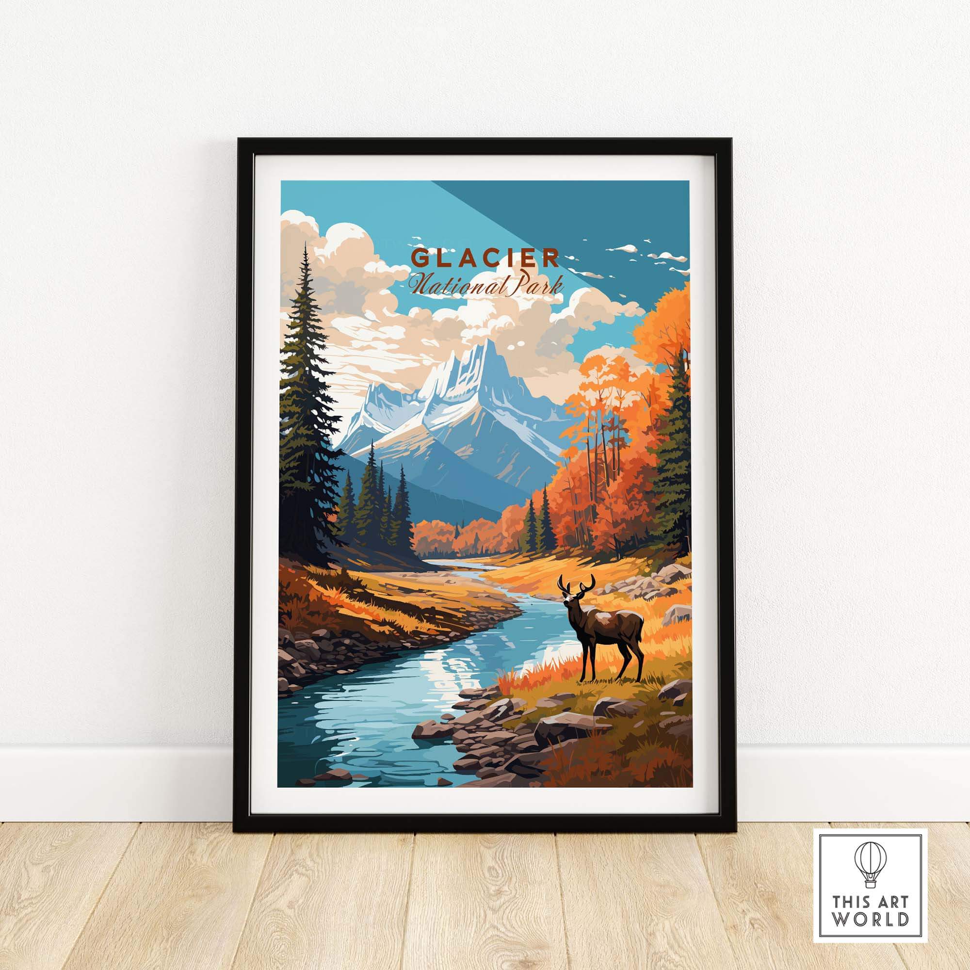 Glacier National Park Poster