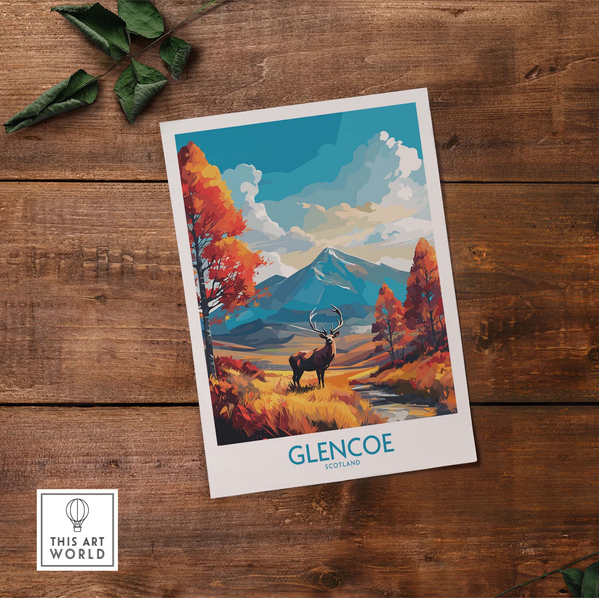 Glencoe Art Print Modern