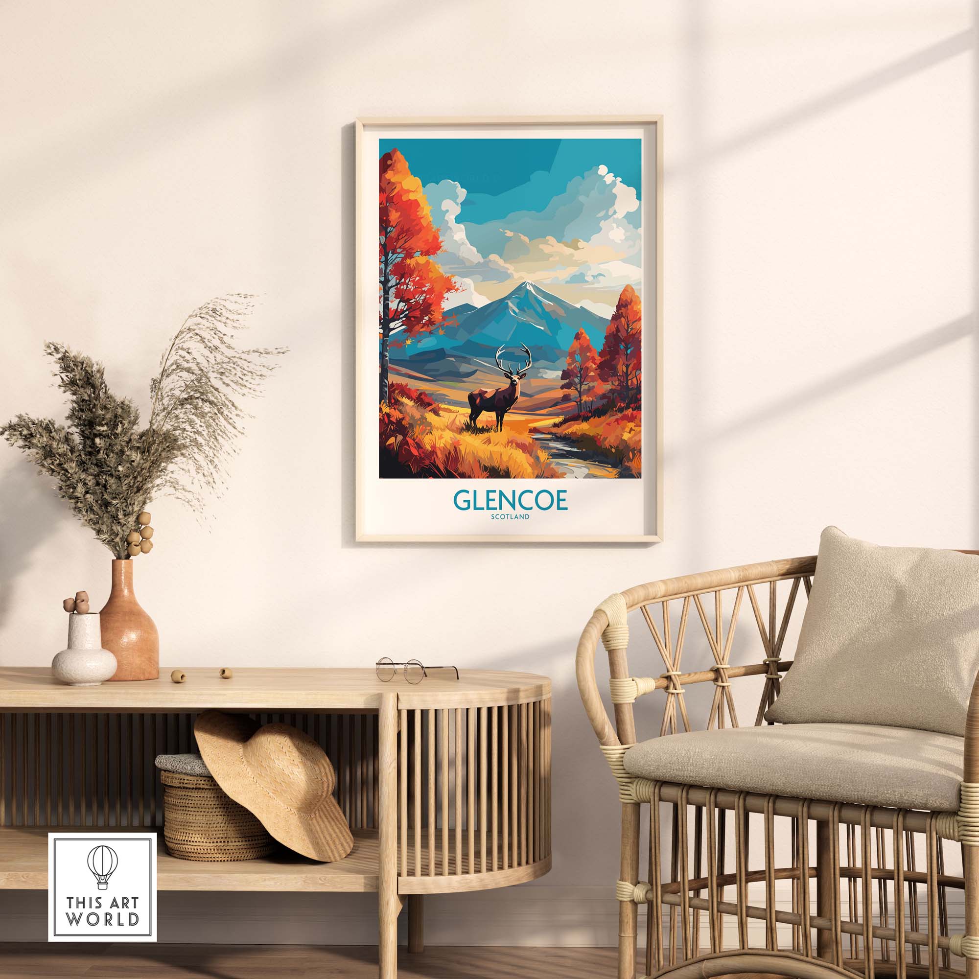 Glencoe Art Print Modern
