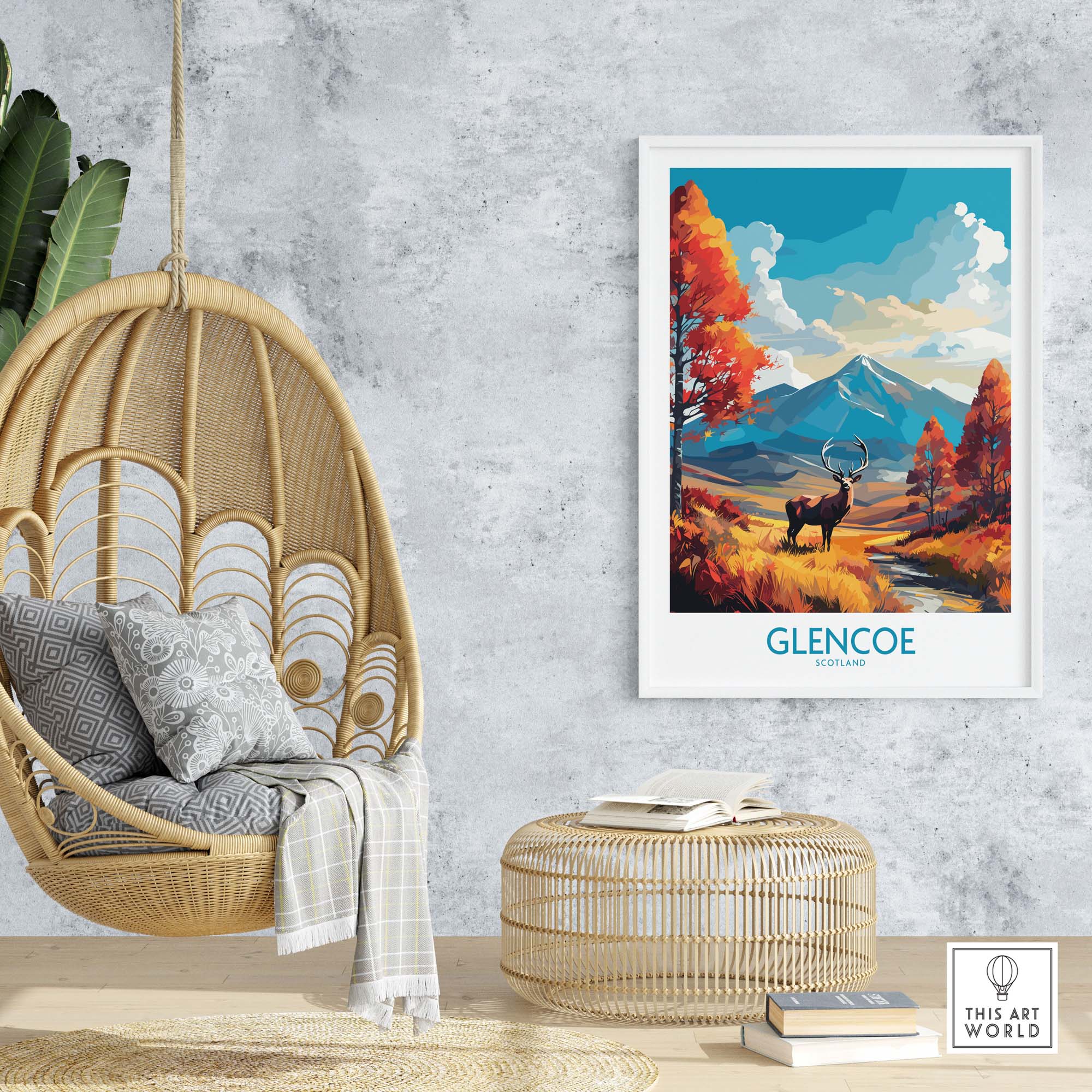 Glencoe Art Print Modern