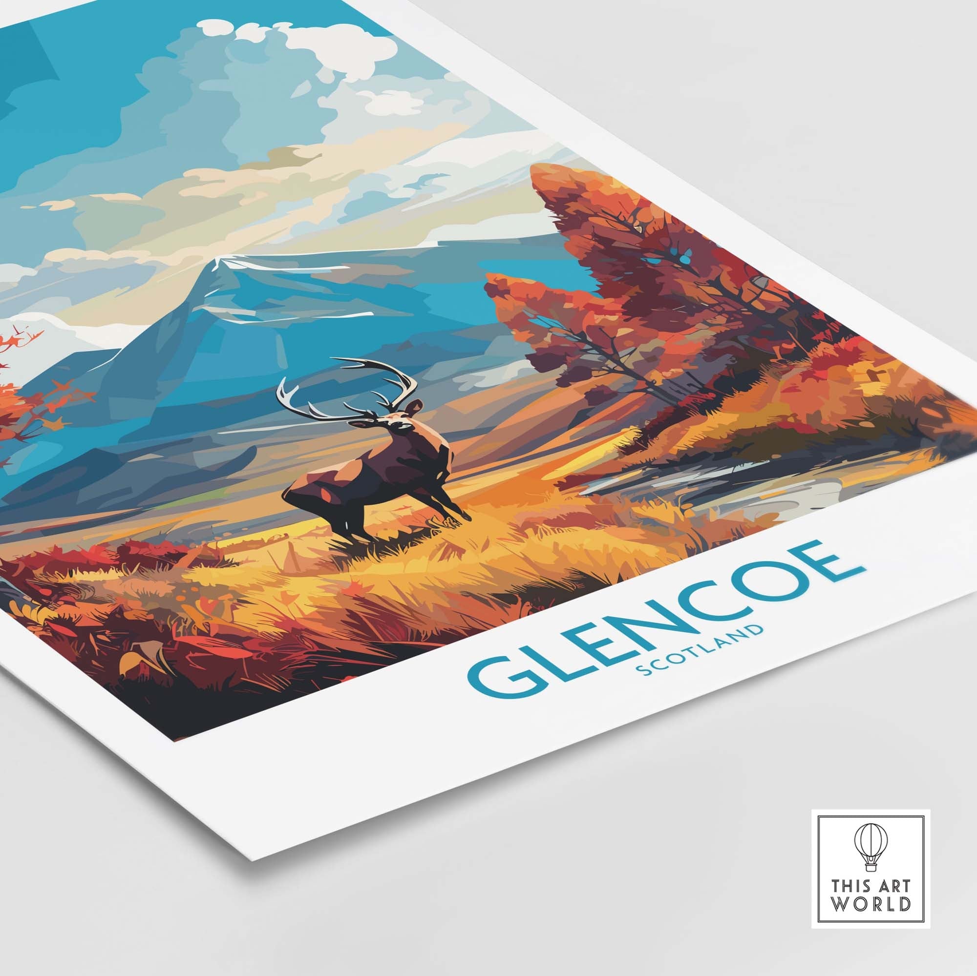 Glencoe Art Print Modern