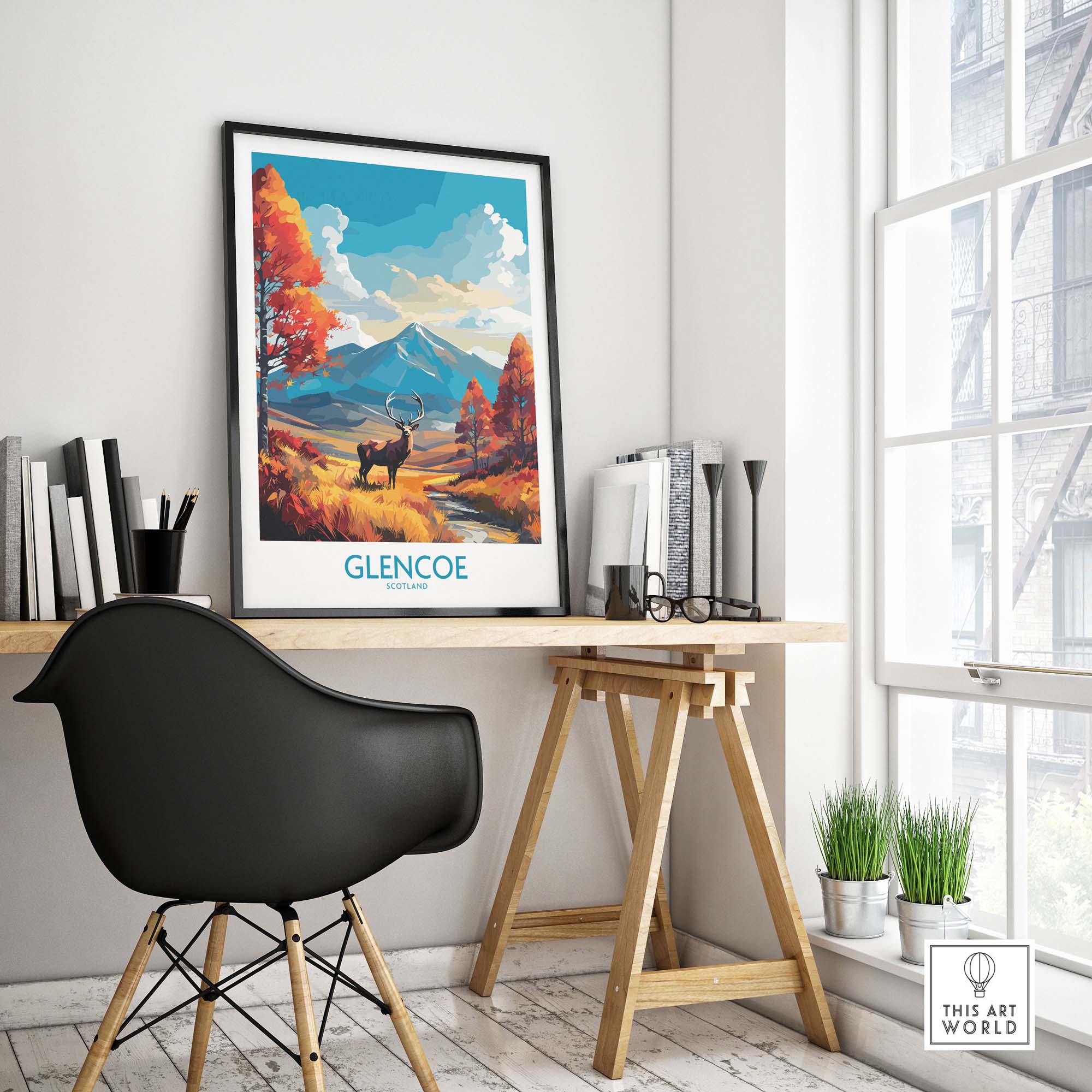 Glencoe Art Print Modern