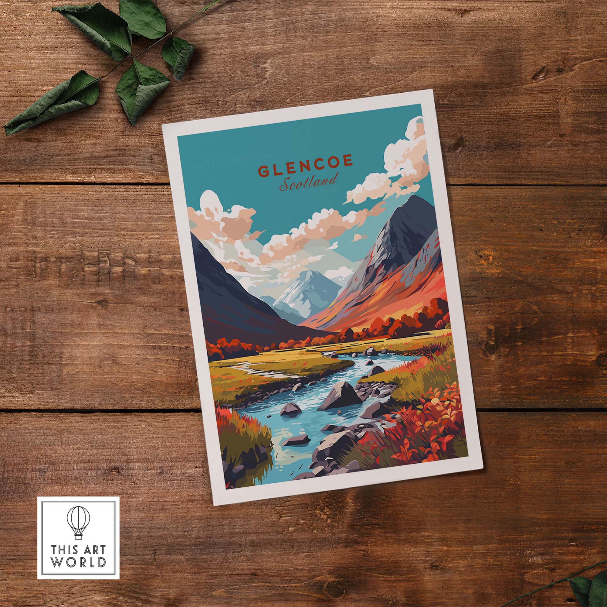 Glencoe Poster Print