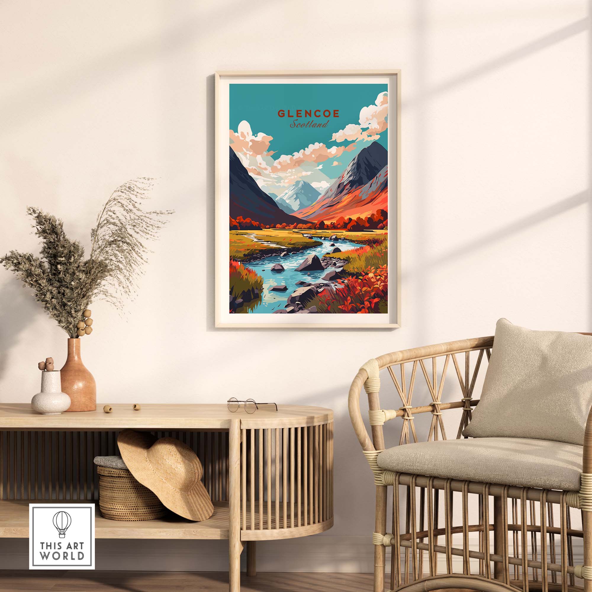 Glencoe Poster Print