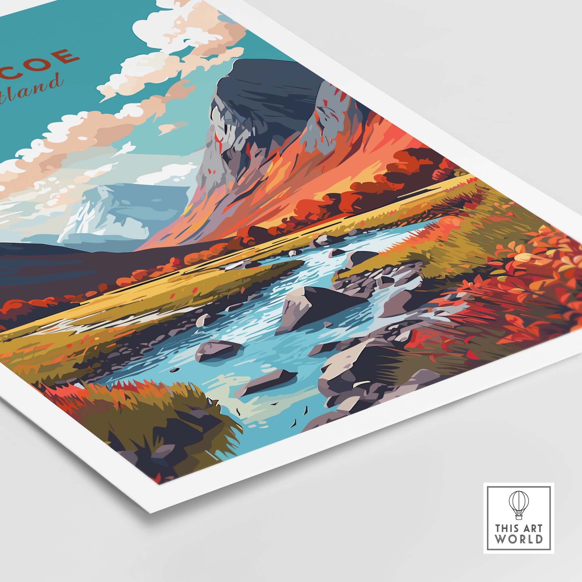 Glencoe Poster Print