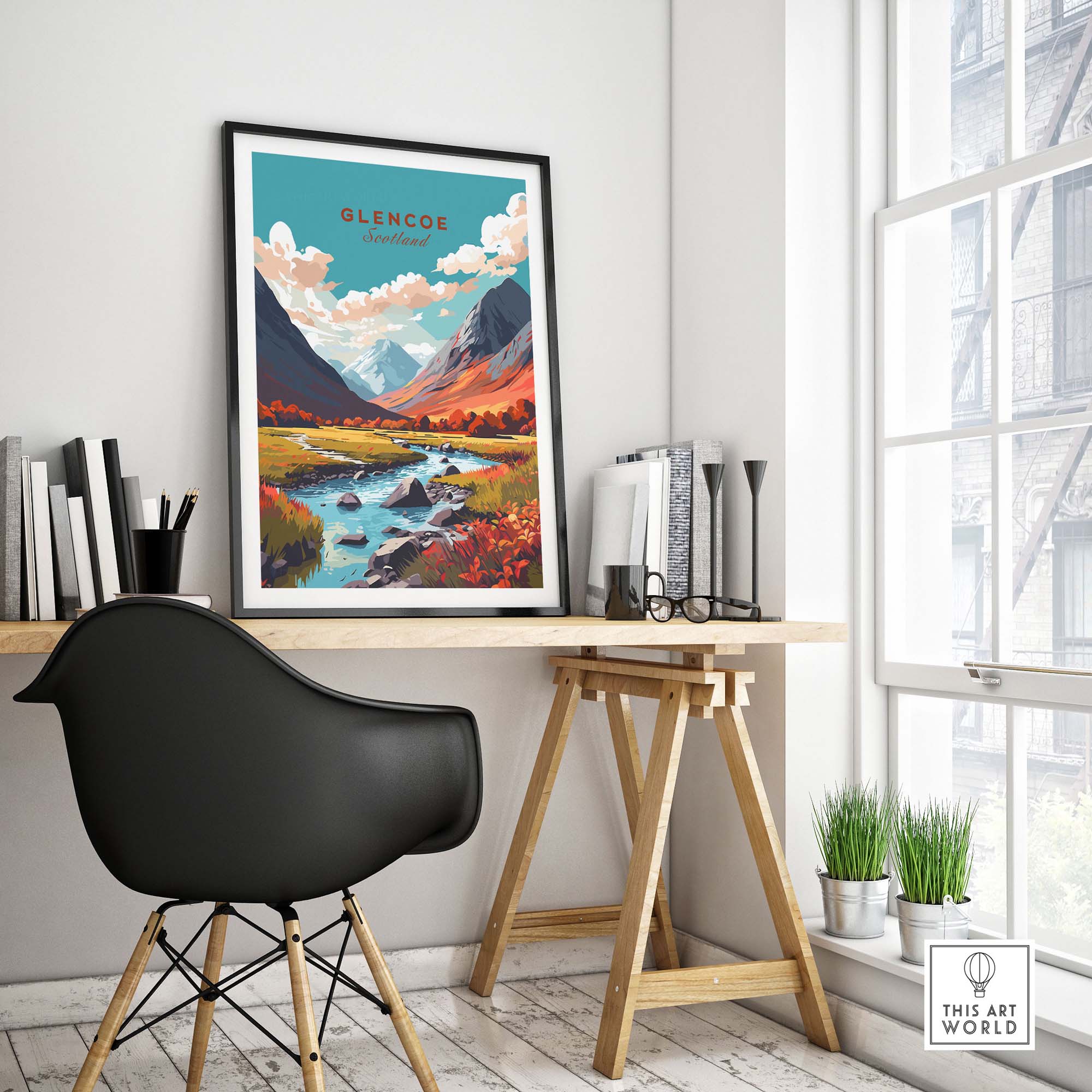 Glencoe Poster Print